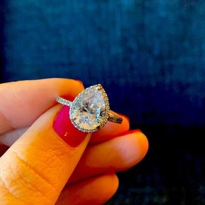 Pandora Teardrop Shape Ring size 8.5